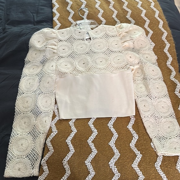 Zara Tops Zara Nwt Combination Knit Top Poshmark